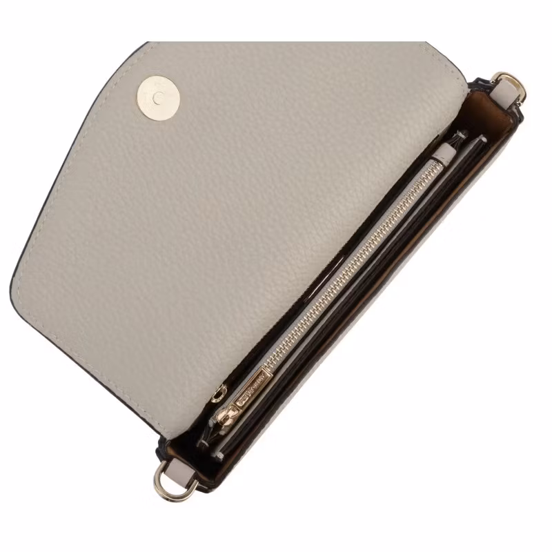 POURCHET " Clutch bag" , beige