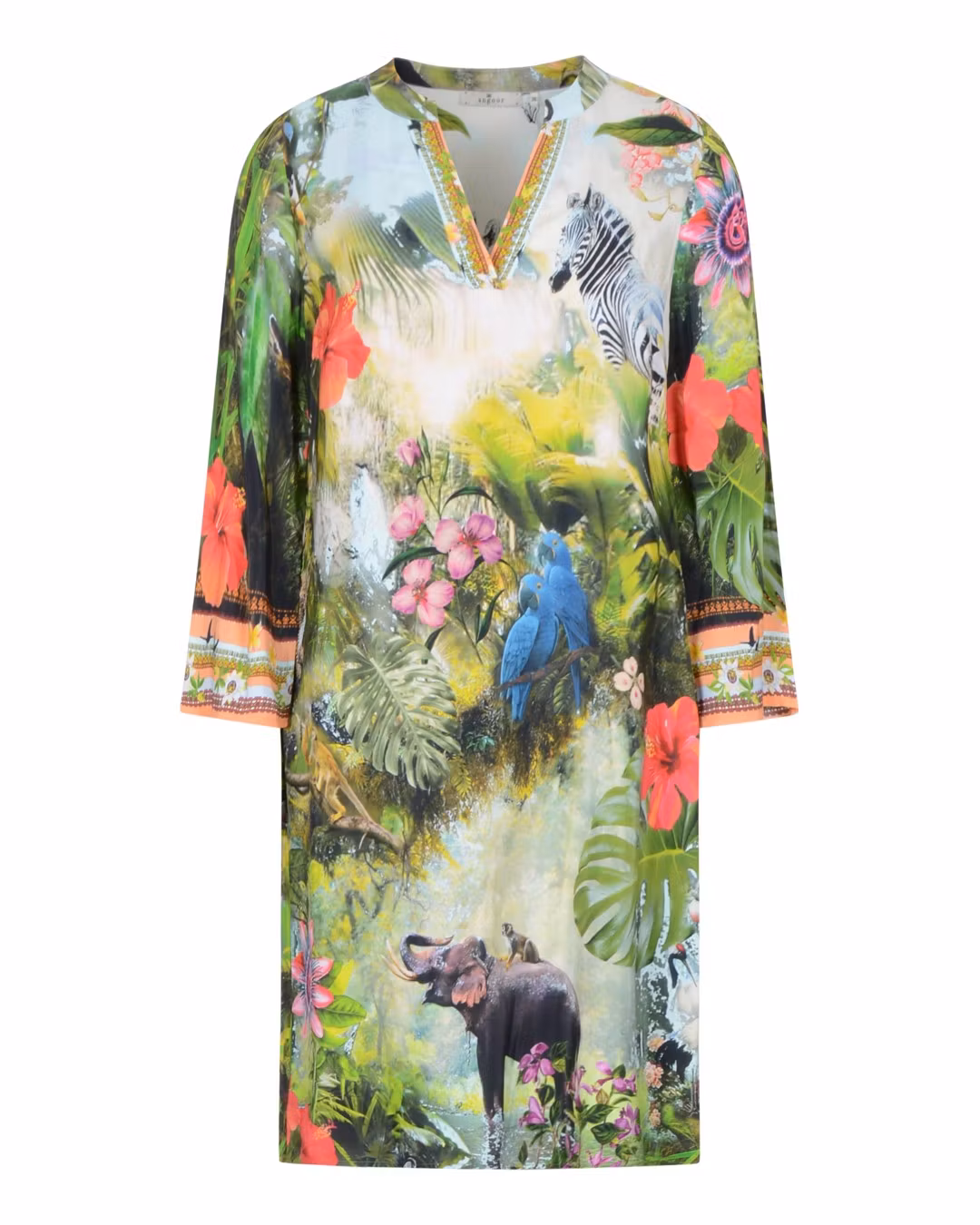 Angoor klänning " Elke " , Peach