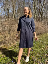 Angoor klänning " Sissi", Night blue