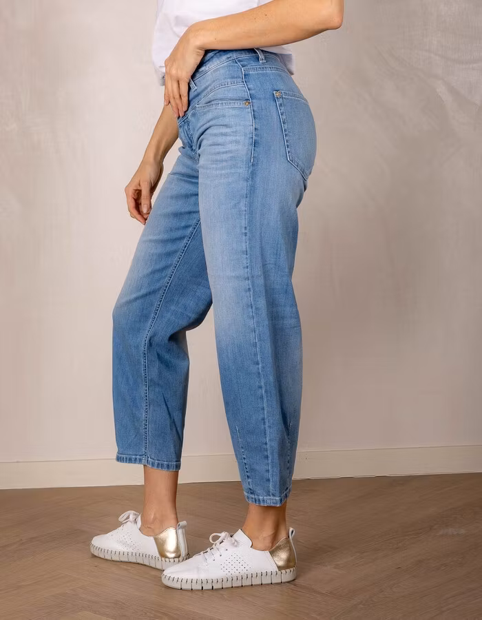Cambio " Elin " Barrel jeans  , light blue 5366