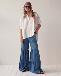 Summum " Blouse Crispy Poplin " , off white