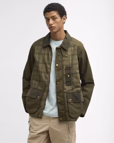Barbour " Festival Bedal " , Dusky Green Tartan