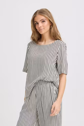 ICHI " Marrakech AOP 2217" , Total Eclipse Stripe