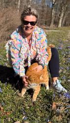 Me369 " holly Tie Neck Ruffled Blouse " , Fairy Dust