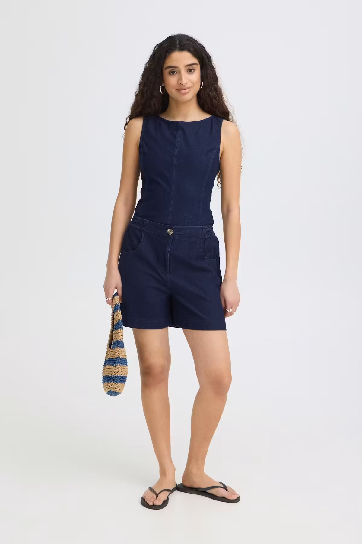 ICHI " IHkate Denim SHO2 " , dark blue