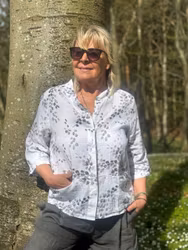 Blueberry " Blus jacka " , Vit/grå