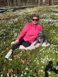 Blueberry linneskjorta , fuchsia