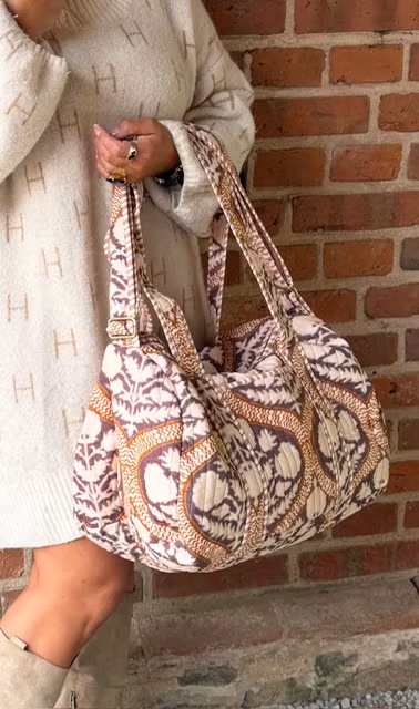Summum " Bag travel art deco " , multicolor
