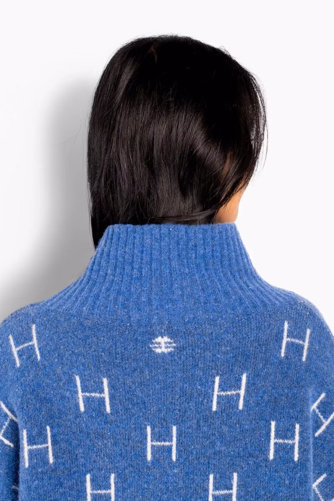 HÉST " Fam sweater" short, Blue Yonder