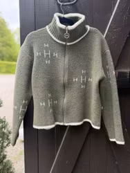 HÉST " IBEN Zip Jacket" , winter moss