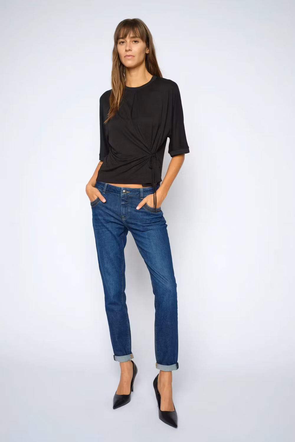 Mos Mosh " Naomi Bran Jeans " , Dark blue