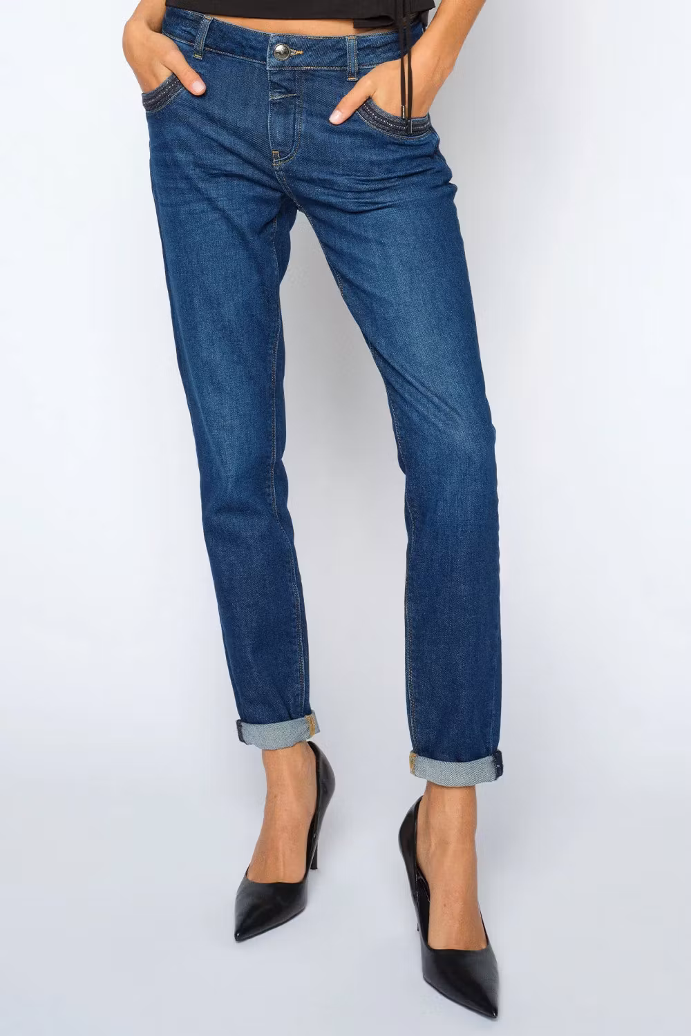 Mos Mosh " Naomi Bran Jeans " , Dark blue