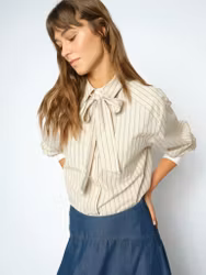 Mos Mosh " Keeve Lilou Shirt " , Oxford Tan