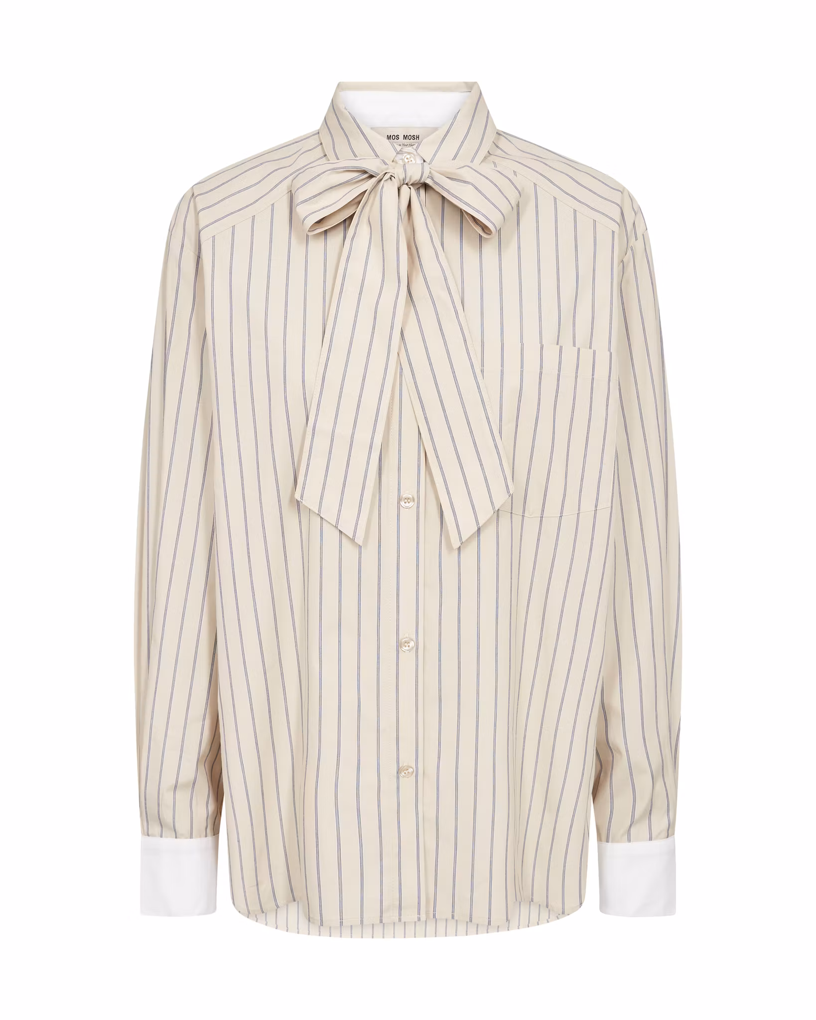 Mos Mosh " Keeve Lilou Shirt " , Oxford Tan