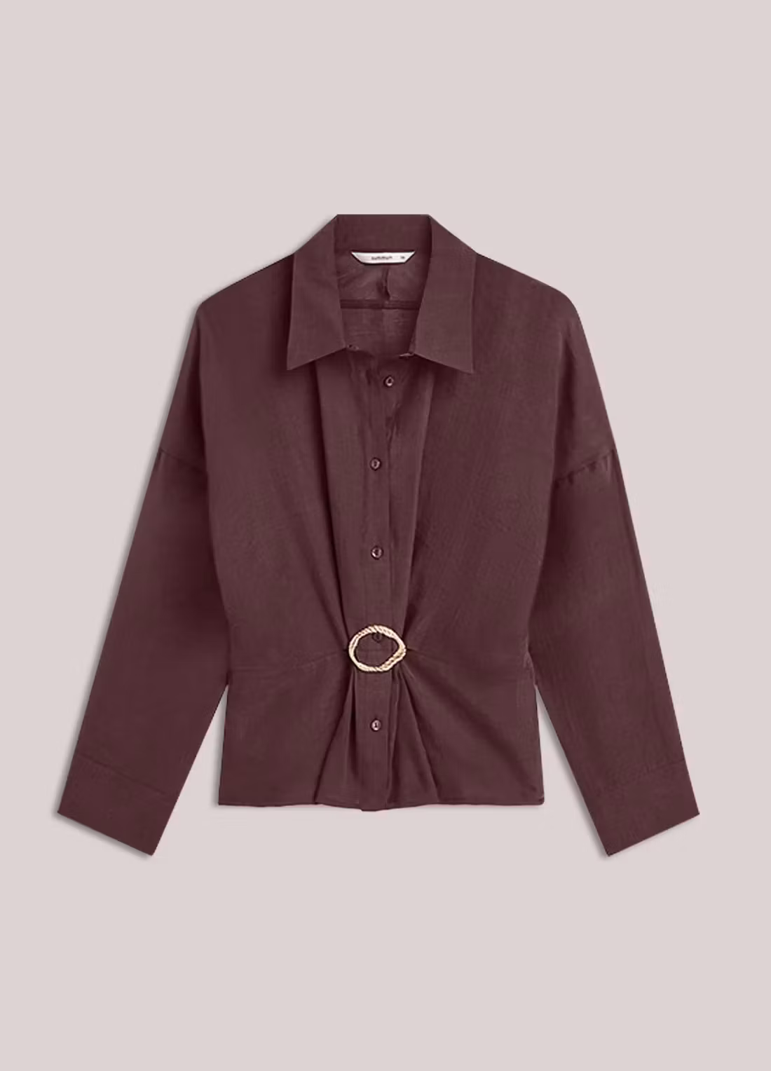 Summum " Blouse Lyocell Blend " , Dark burgundy