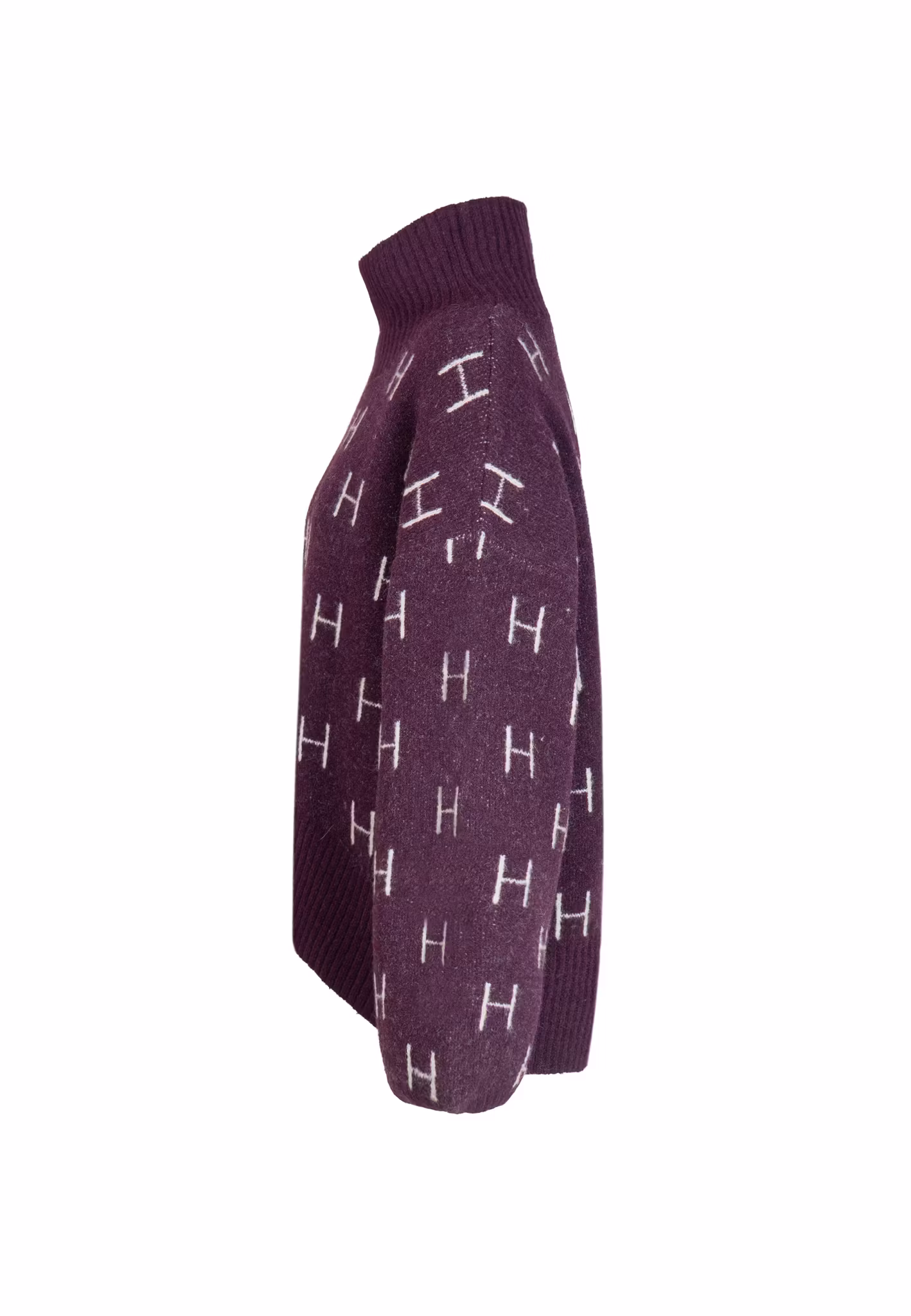 HÉST " Fam sweater" short, Potent Purple