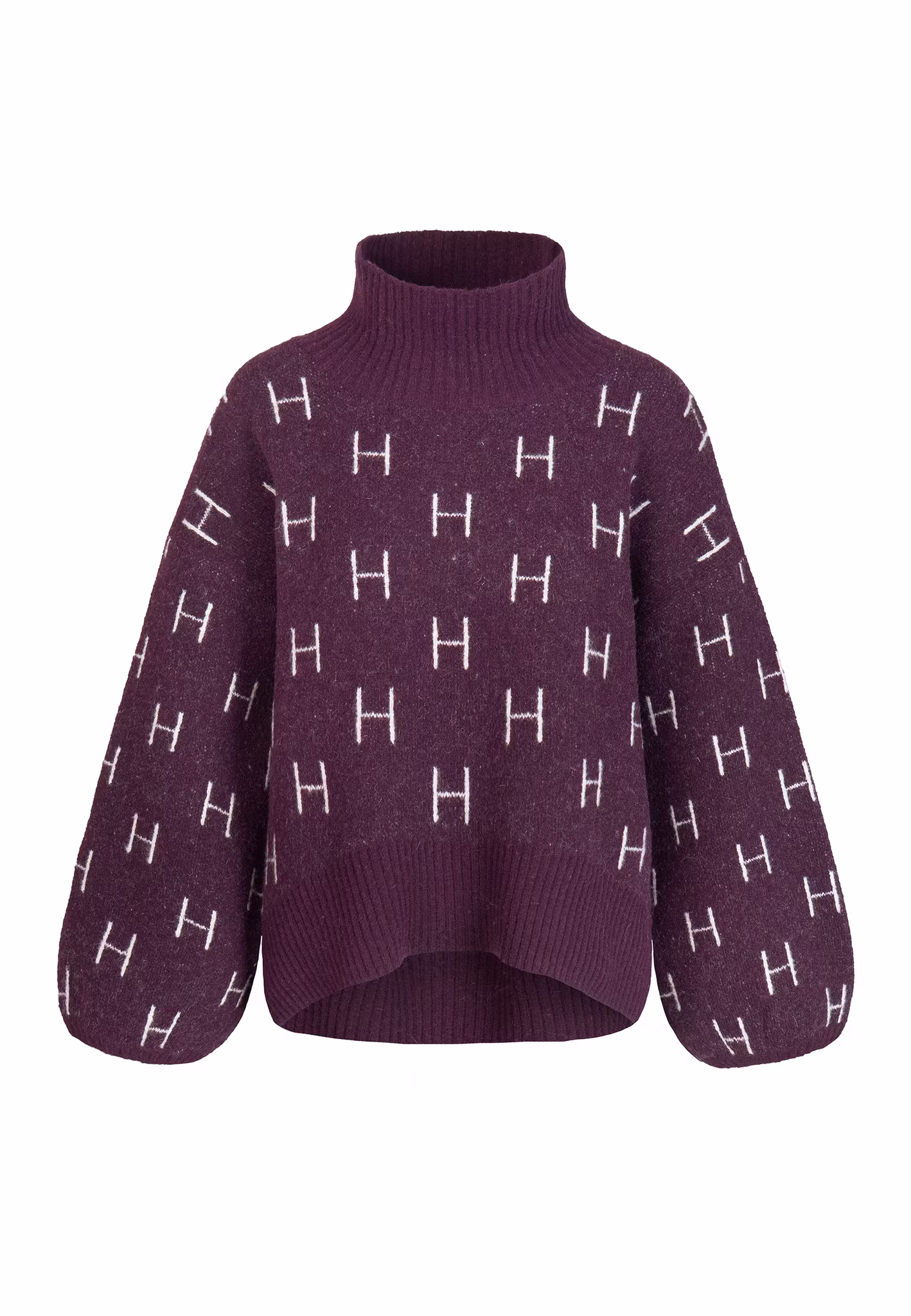 HÉST " Fam sweater" short, Potent Purple