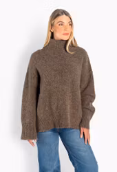 HÉST " Noelle Sweater " , Brown