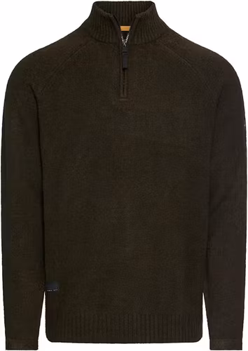 Camel Active Pullover med zip , grön 36