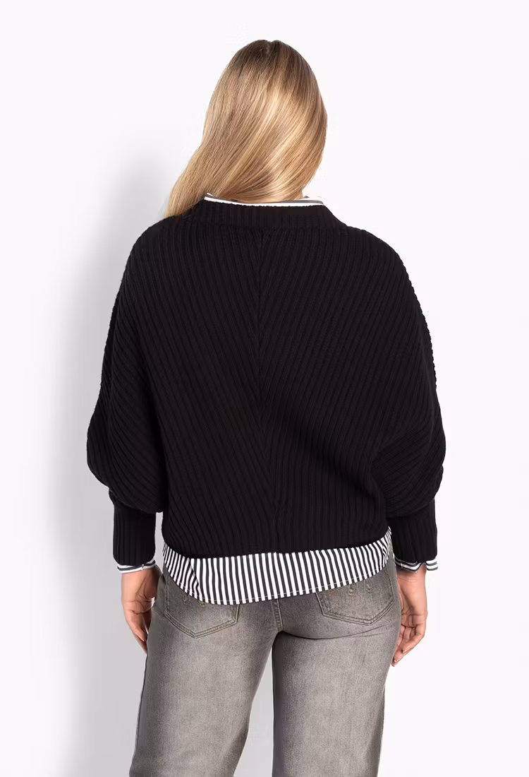 HÉST " Angelina Sweater " , Jet Black