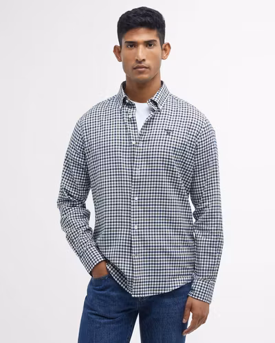 Barbour " Finkle Tailored Fit " , Olive
