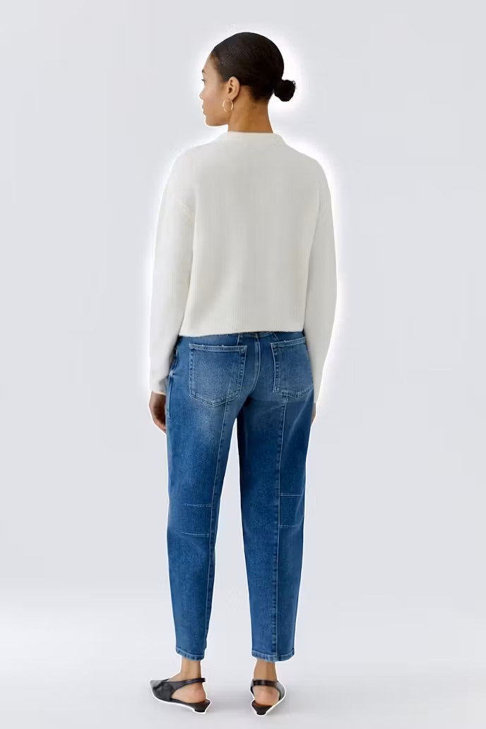 Oui "Knit Jacket " , gardenia