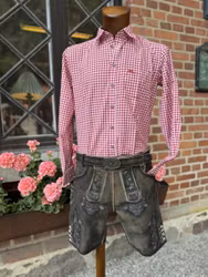 Oktoberfest skjorta " Slimfit " , Paketpris