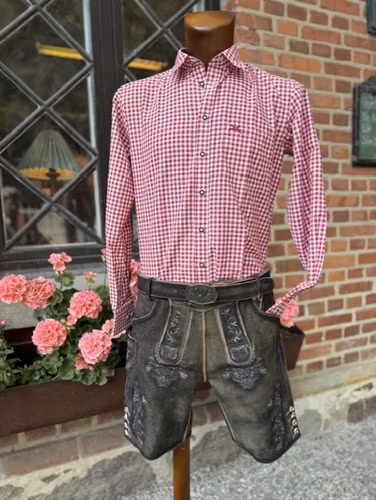 Oktoberfest skjorta " Slimfit " , Paketpris
