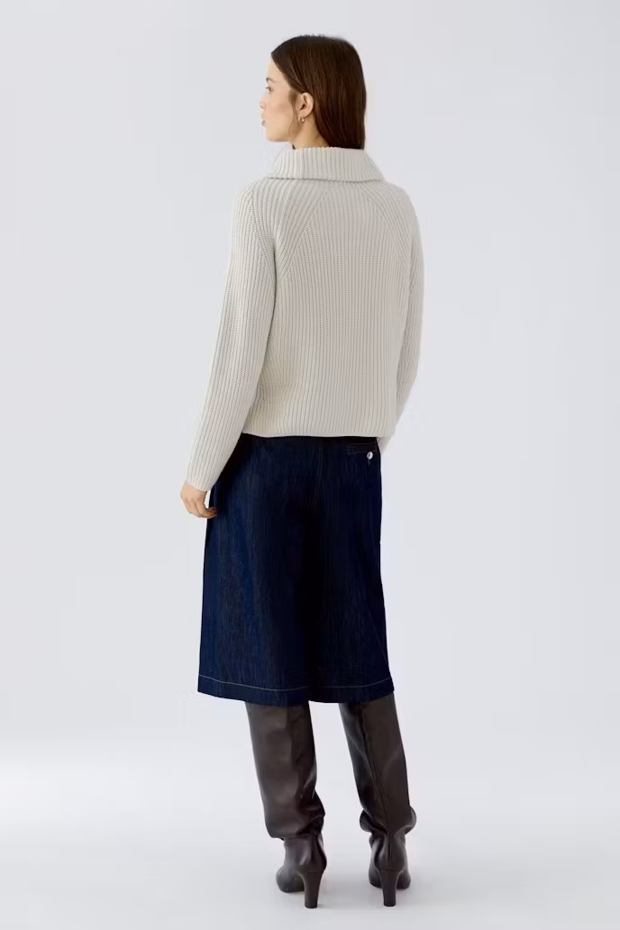 OUI " pullover " , Off white