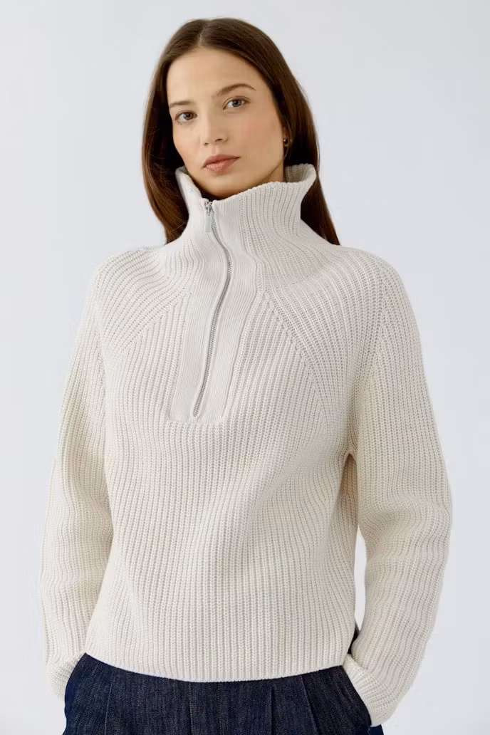 OUI " pullover " , Off white