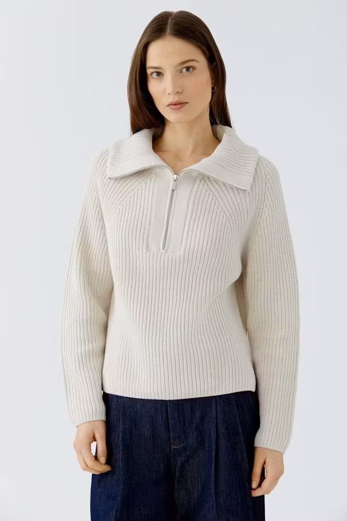 OUI " pullover " , Off white