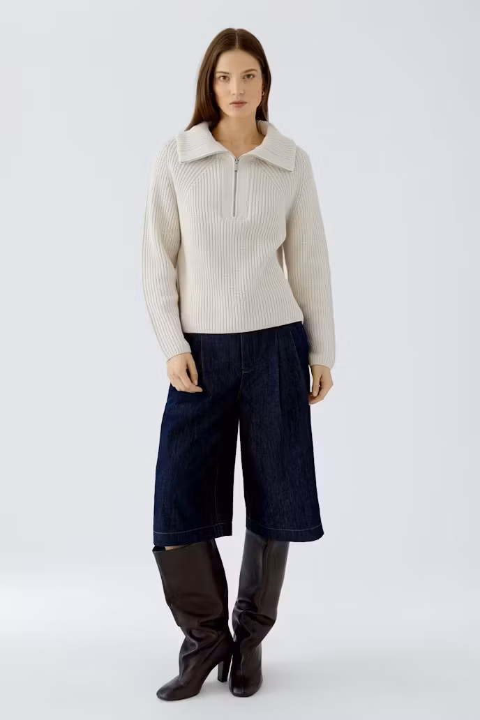 OUI " pullover " , Off white