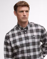 Barbour Telfield Reg Long sleeved shirt " , Olive