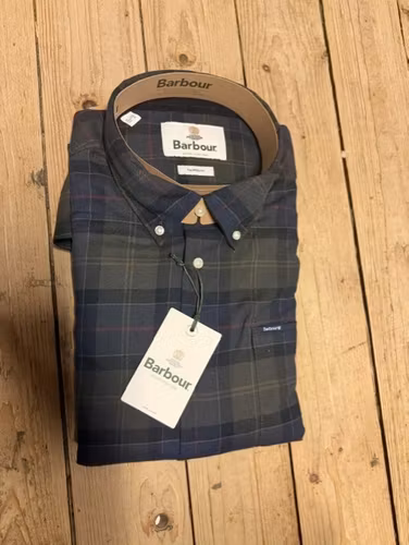 Barbour " Fortrose Tailored Tartan Shirt " , shadow classic tartan