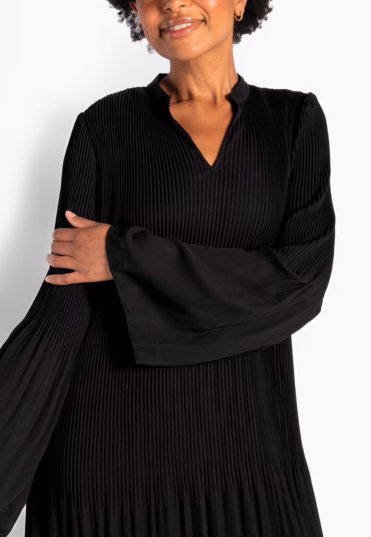 HÉST " Mila Dress" , Jet Black