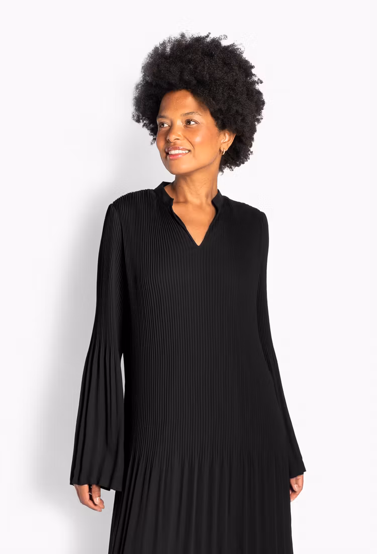 HÉST " Mila Dress" , Jet Black