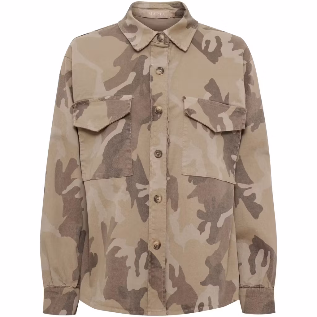 Mdc " Moonstone Jacket " beige camo