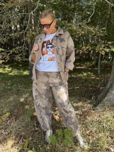 Mdc " Beryl Pants" , Beige Camo
