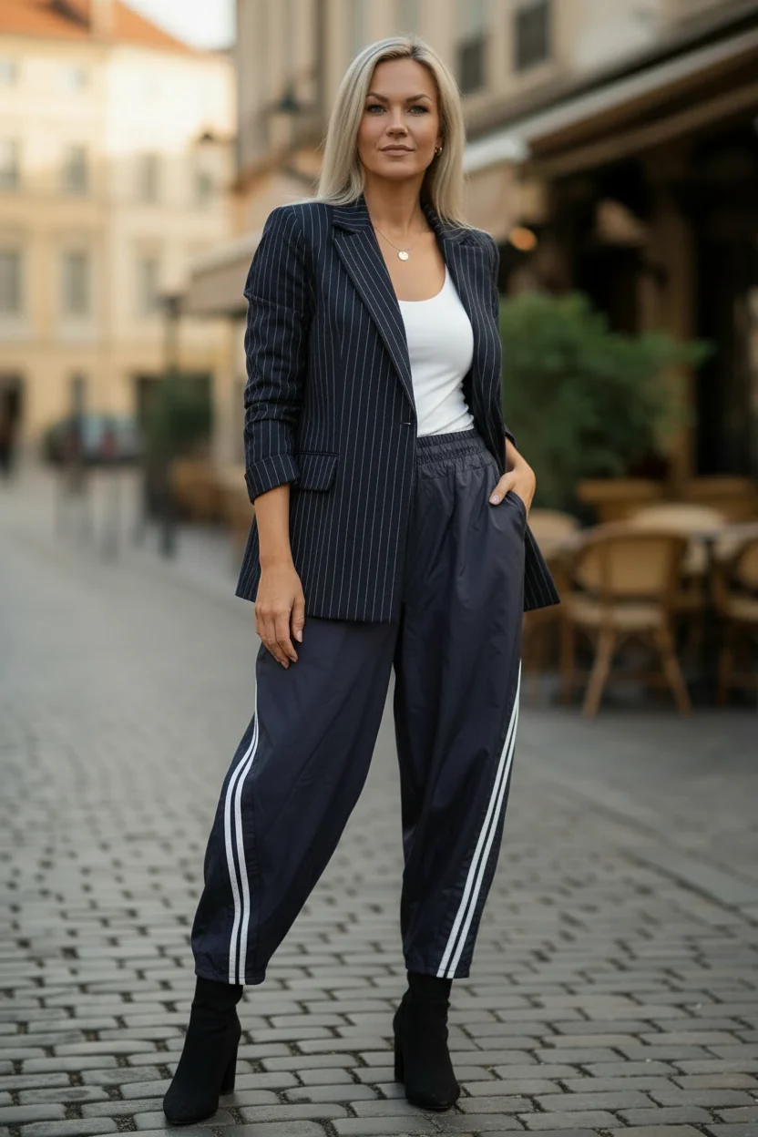 Mdc "Seashell pants " , Navy