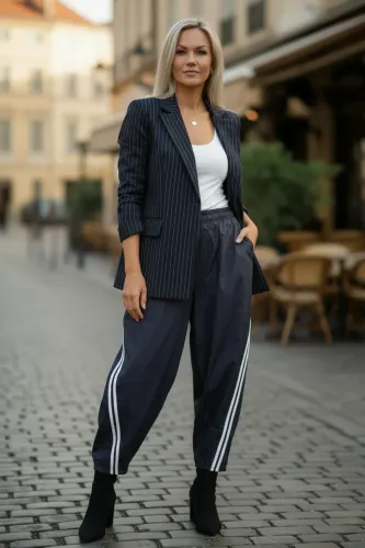 Mdc "Seashell pants " , Navy