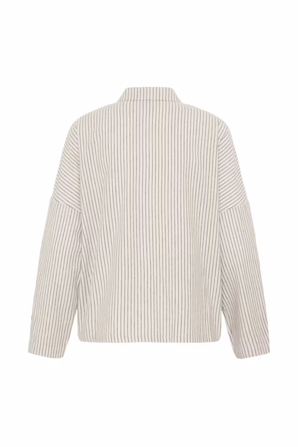 ICHI " Tamanna SH3 " , Birch / Coffee bean stripe