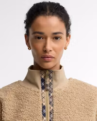 Barbour " Fawne Fleece " , Warm trench