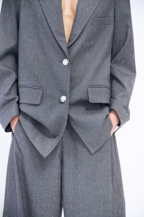 cras "Dianacras" Blazer , Grey melange