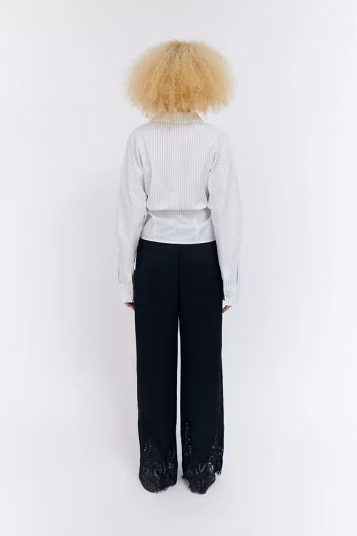 cras "Esmecras Shirt " , white stripe sparkle