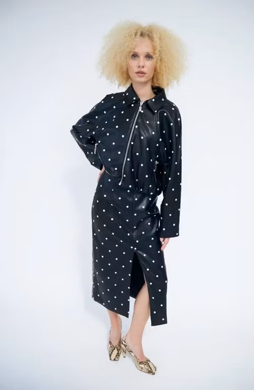 cras " Linacras Bomberjacket " , dots