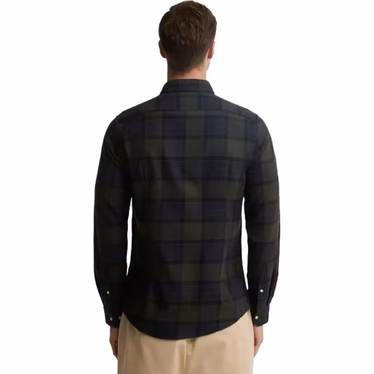 Barbour " Fortrose Tailored Tartan Shirt " , shadow classic tartan