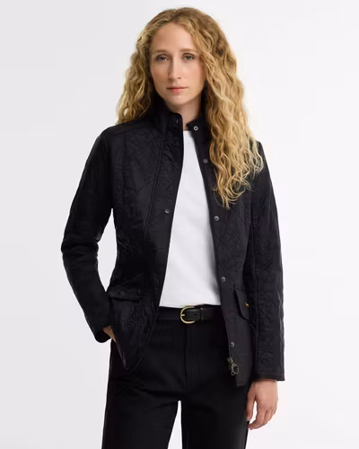 Barbour " Cavalry Polarquilt Jacket " , svart