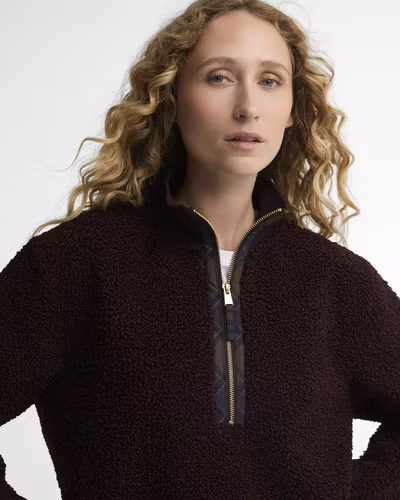 Barbour " Fawne Fleece " , Fig
