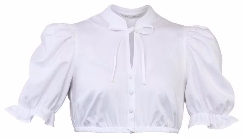 MarJo " Jasminara " dirndl blus puffärm , off white