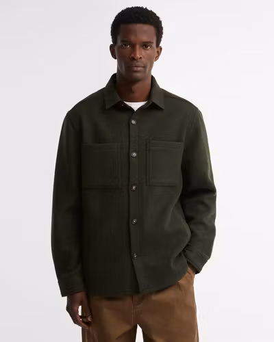 Barbour " Marltown Overshirt " , Sage